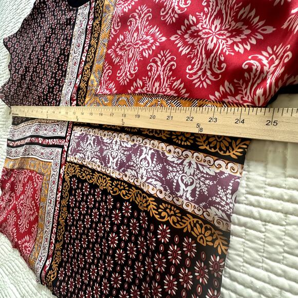 JM Collection Dolman Sleeve Top Multicolored Size XL - Picture 7 of 10